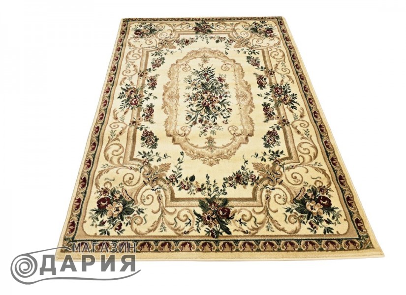 Тъкан персийски килим Blue stones 1798 cream
