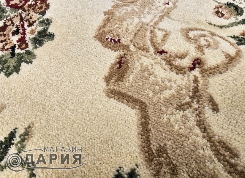 Тъкан персийски килим Blue stones 1798 cream
