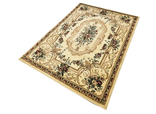 Тъкан персийски килим Blue stones 1798 cream Тъкан персийски килим Blue stones 1798 cream