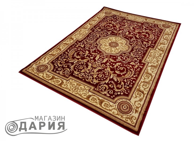 Тъкан персийски килим Blue stones 1706_RED