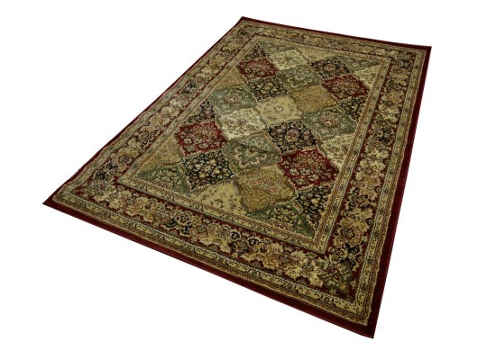 Тъкан персийски килим Blue stones 1773 red Тъкан персийски килим Blue stones 1773 red