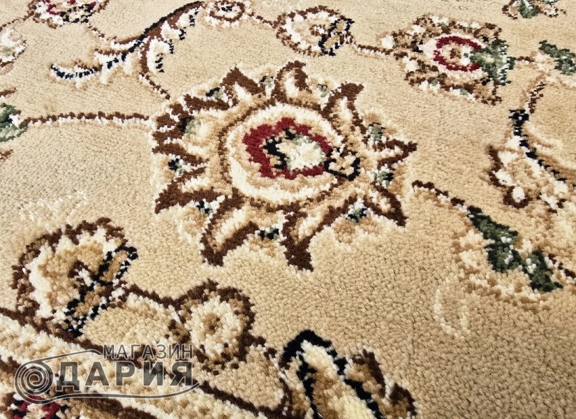 Тъкан персийски килим Blue stones 2723 beige