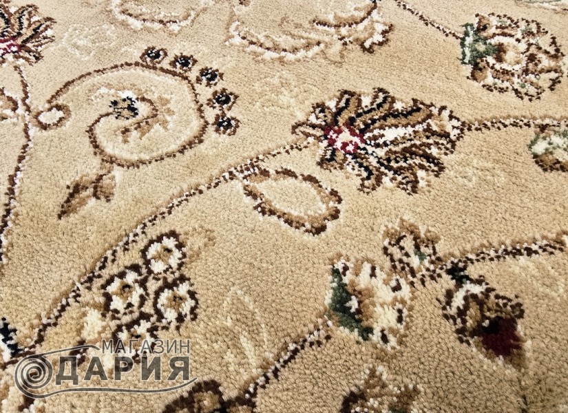 Тъкан персийски килим Blue stones 2723 beige