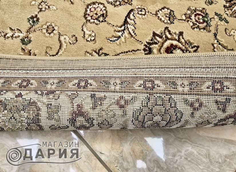 Тъкан персийски килим Blue stones 2723 beige