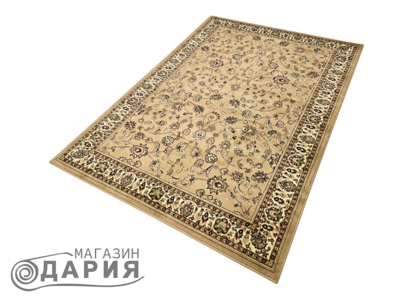 Тъкан персийски килим Blue stones 2723 beige