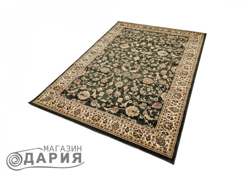 Тъкан персийски килим Blue stones 2723_green