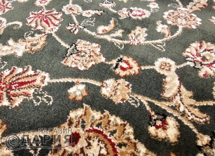 Тъкан персийски килим Blue stones 2723_green