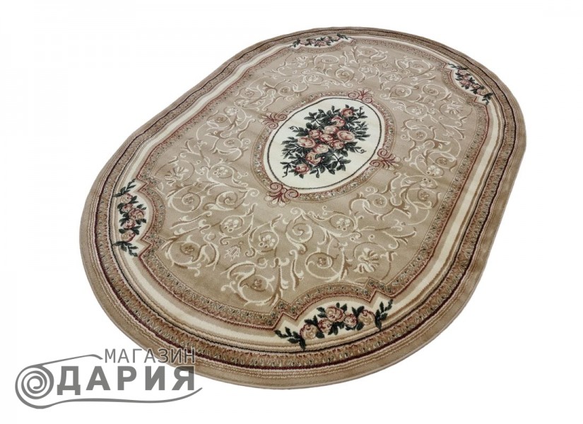 Тъкан персийски килим Blue stones 5261_beige