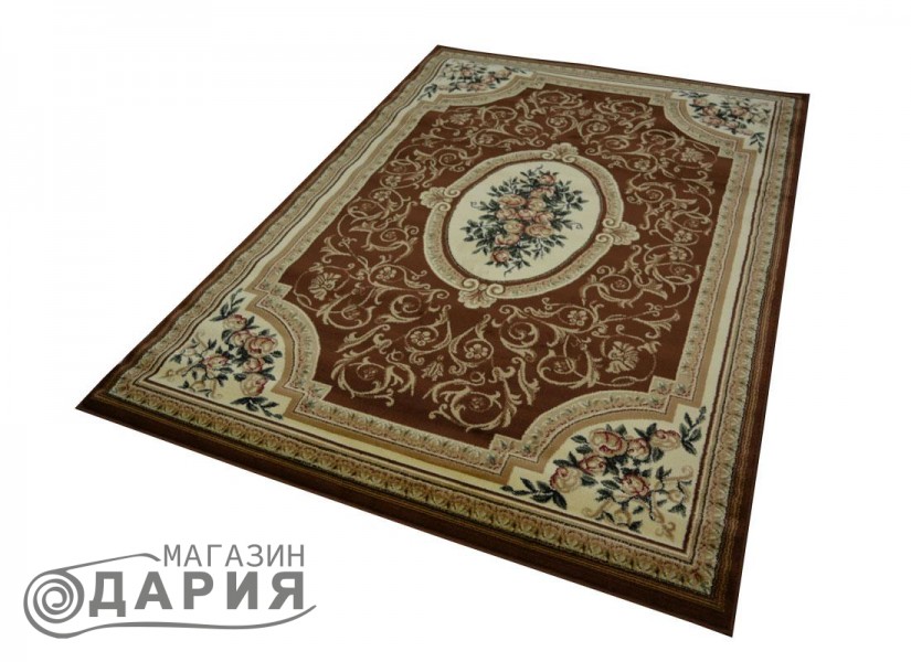 Тъкан персийски килим Blue stones 5261_brown
