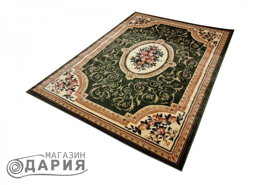 Тъкан персийски килим Blue stones 5261_GREEN
