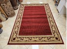 Тъкан персийски килим Blue stones 6181_red