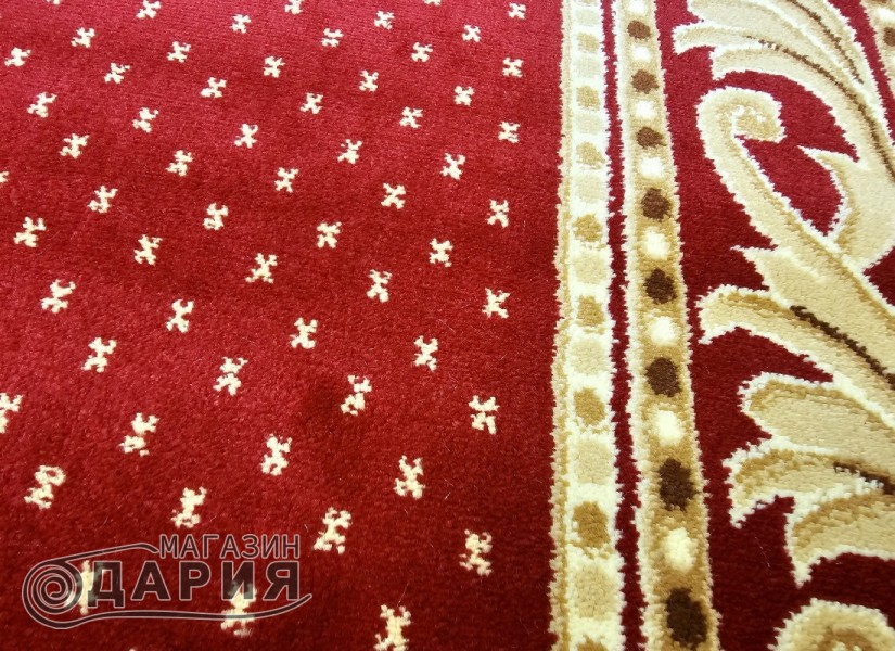 Тъкан персийски килим Blue stones 6181_red
