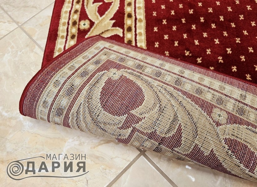 Тъкан персийски килим Blue stones 6181_red