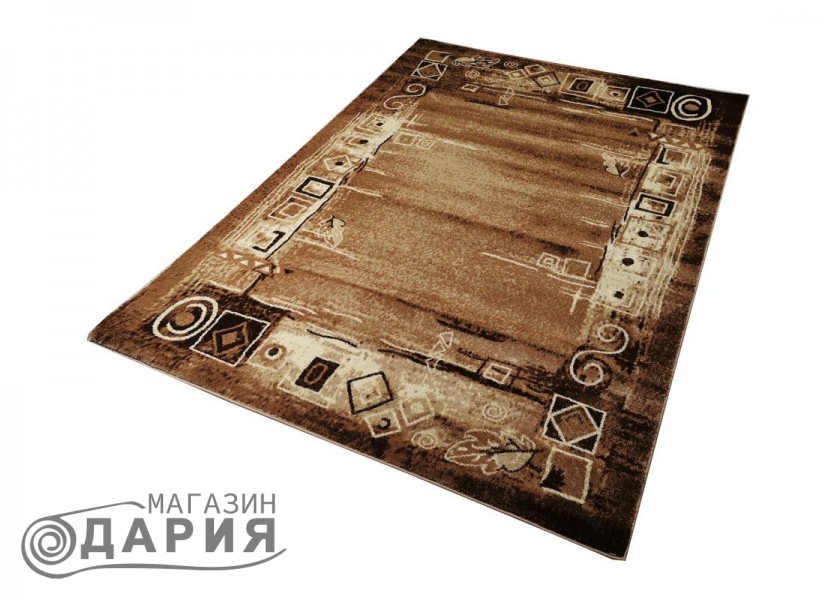 Тъкан персийски килим Blue stones 9922 gold
