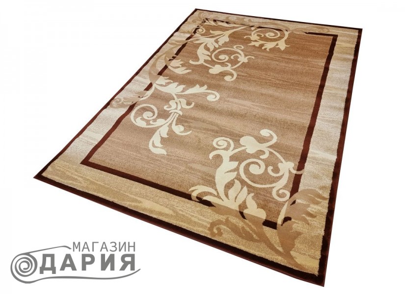Тъкан персийски килим Blue stones 2574_beige