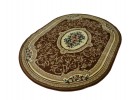 Тъкан персийски килим Blue stones 5261 brown елипса