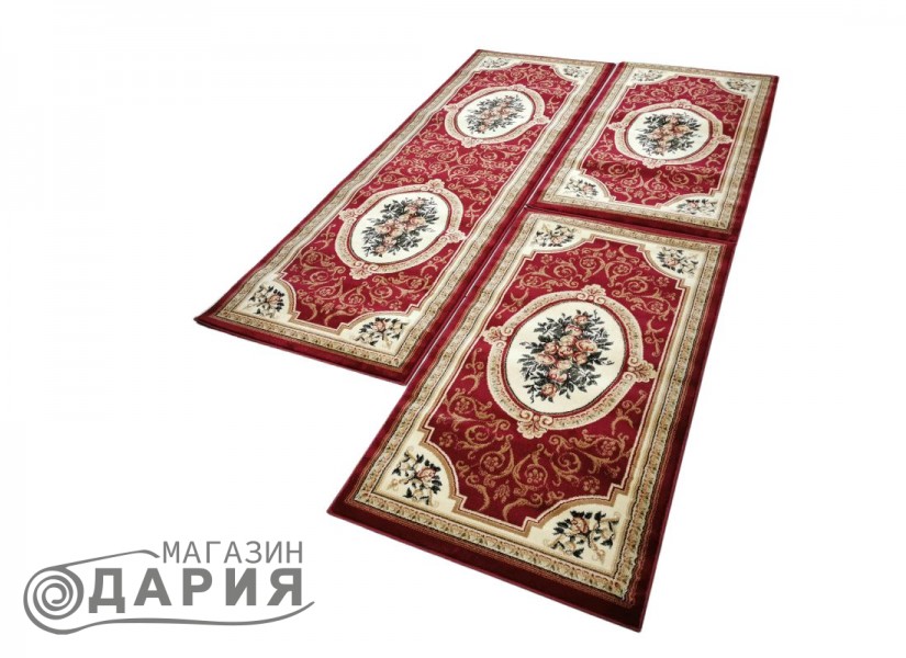 Комплект за спалня персийски пътеки 5261_red