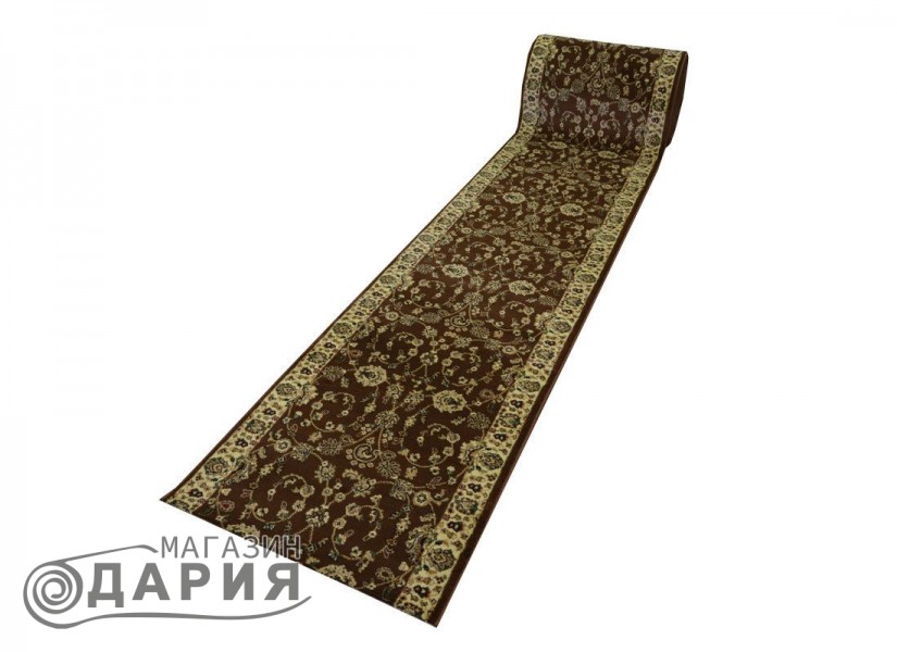 Тъкана персийска пътека Blue stones 2723_brown