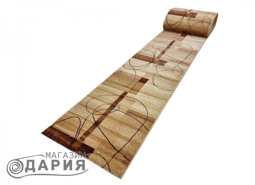 Тъкана персийска пътека Blue stones 3578 beige