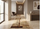 Тъкана персийска пътека Blue stones 3578 beige