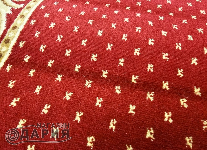 Тъкана персийска пътека Blue stones 6181_red