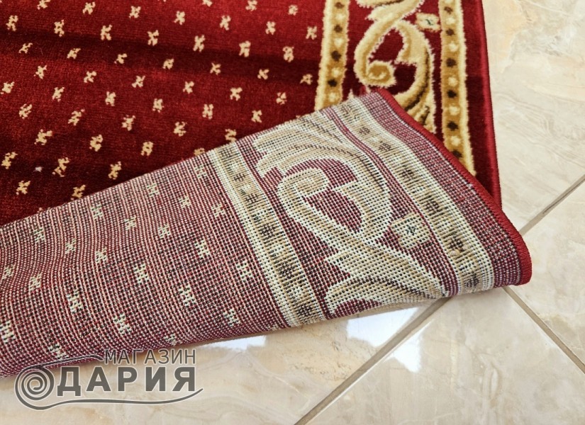 Тъкана персийска пътека Blue stones 6181_red