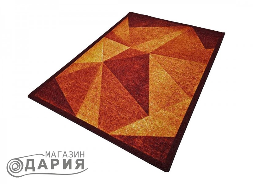 Мокетен килим 86 orange