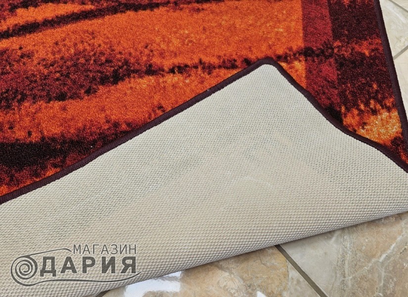 Мокетен килим 89 orange