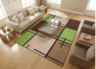 Мокетен килим ERIKA 8010 beige/green