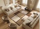 Мокетен килим ERIKA 8010 brown