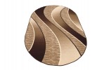 Мокетен килим ERIKA 8012 brown елипса