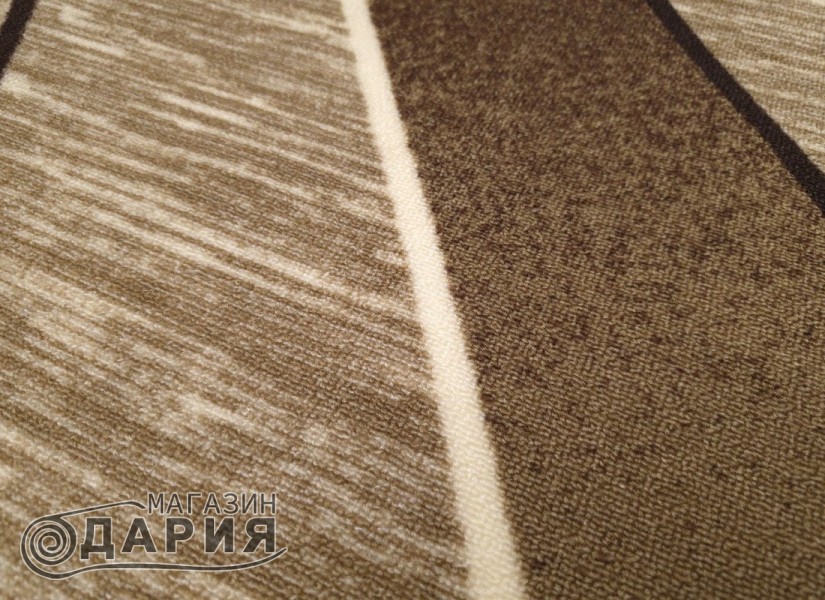 Мокетен килим ERIKA 8012 brown елипса