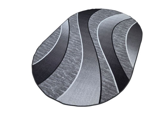 Мокетен килим ERIKA 8012 grey елипса