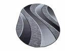 Мокетен килим ERIKA 8012 grey елипса