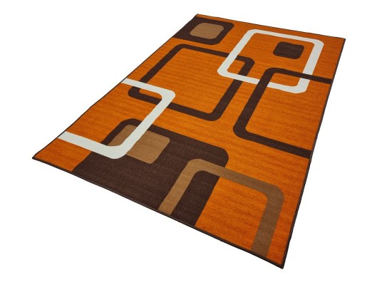Мокетен килим ERIKA 8024 orange