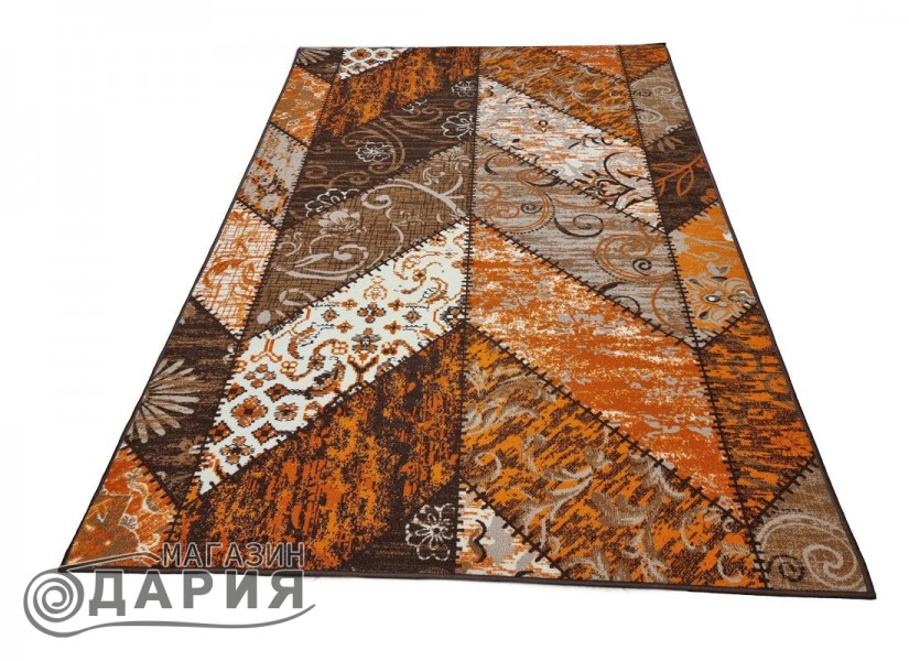 Мокетен килим ERIKA 8029 orange