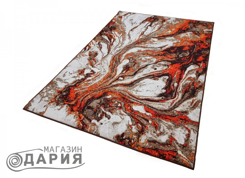 Мокетен килим ERIKA 8033 beige/orange