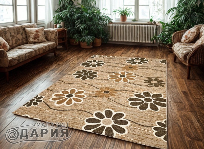 Мокетен килим ERIKA 8042 beige