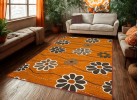 Мокетен килим ERIKA 8042 orange