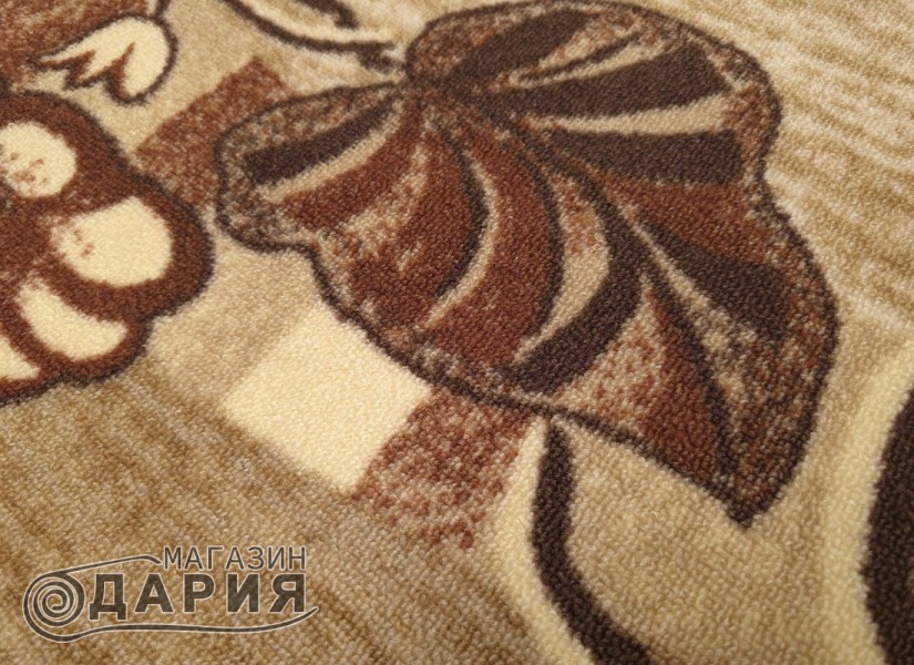 Мокетен килим ERIKA 8043 beige ЕЛИПСА