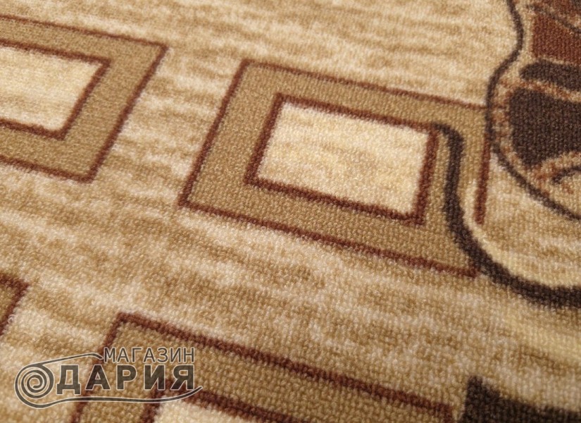 Мокетен килим ERIKA 8043 beige ЕЛИПСА