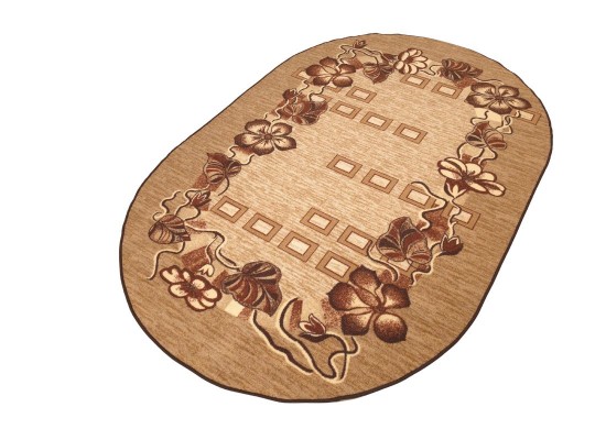 Мокетен килим ERIKA 8043 beige ЕЛИПСА
