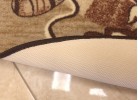 Мокетен килим ERIKA 8043 beige ЕЛИПСА