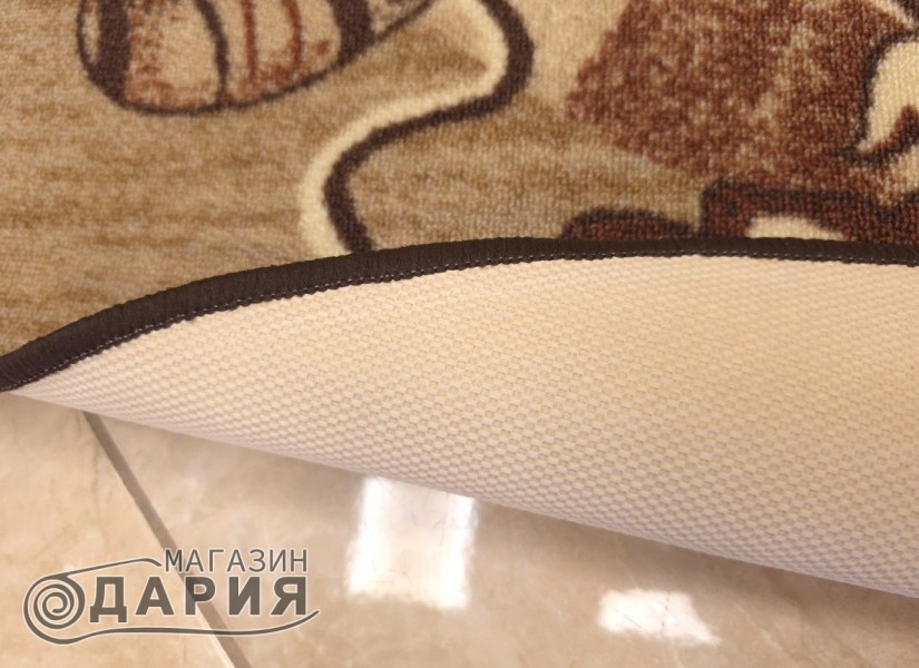 Мокетен килим ERIKA 8043 beige ЕЛИПСА