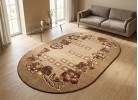 Мокетен килим ERIKA 8043 beige ЕЛИПСА