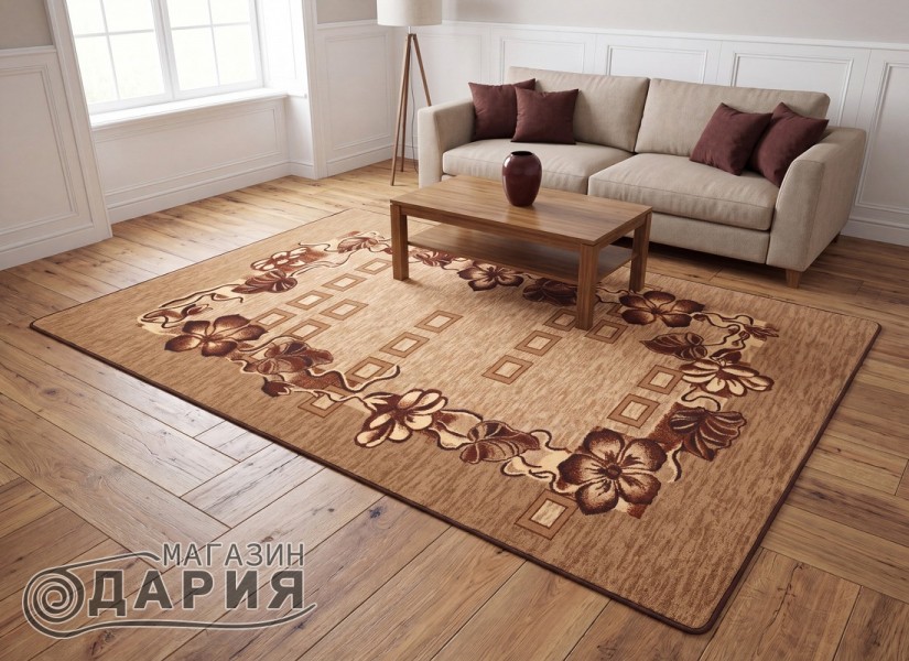 Мокетен килим ERIKA 8043 beige
