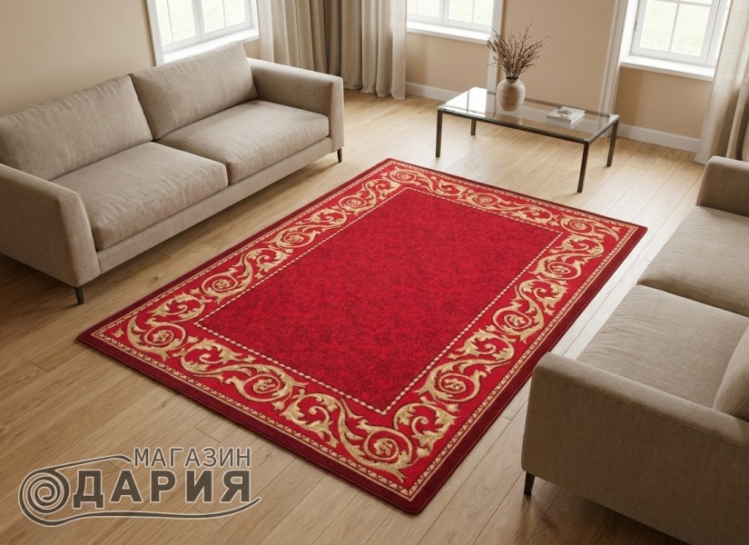 Мокетен килим ERIKA 8044 red