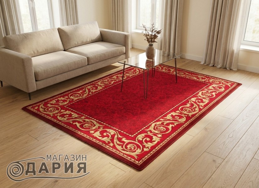 Мокетен килим ERIKA 8044 red