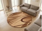 Мокетен килим ERIKA 8058 beige КРЪГ