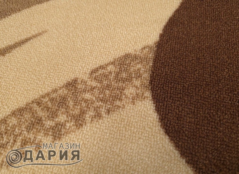 Мокетен килим ERIKA 8058 beige КРЪГ